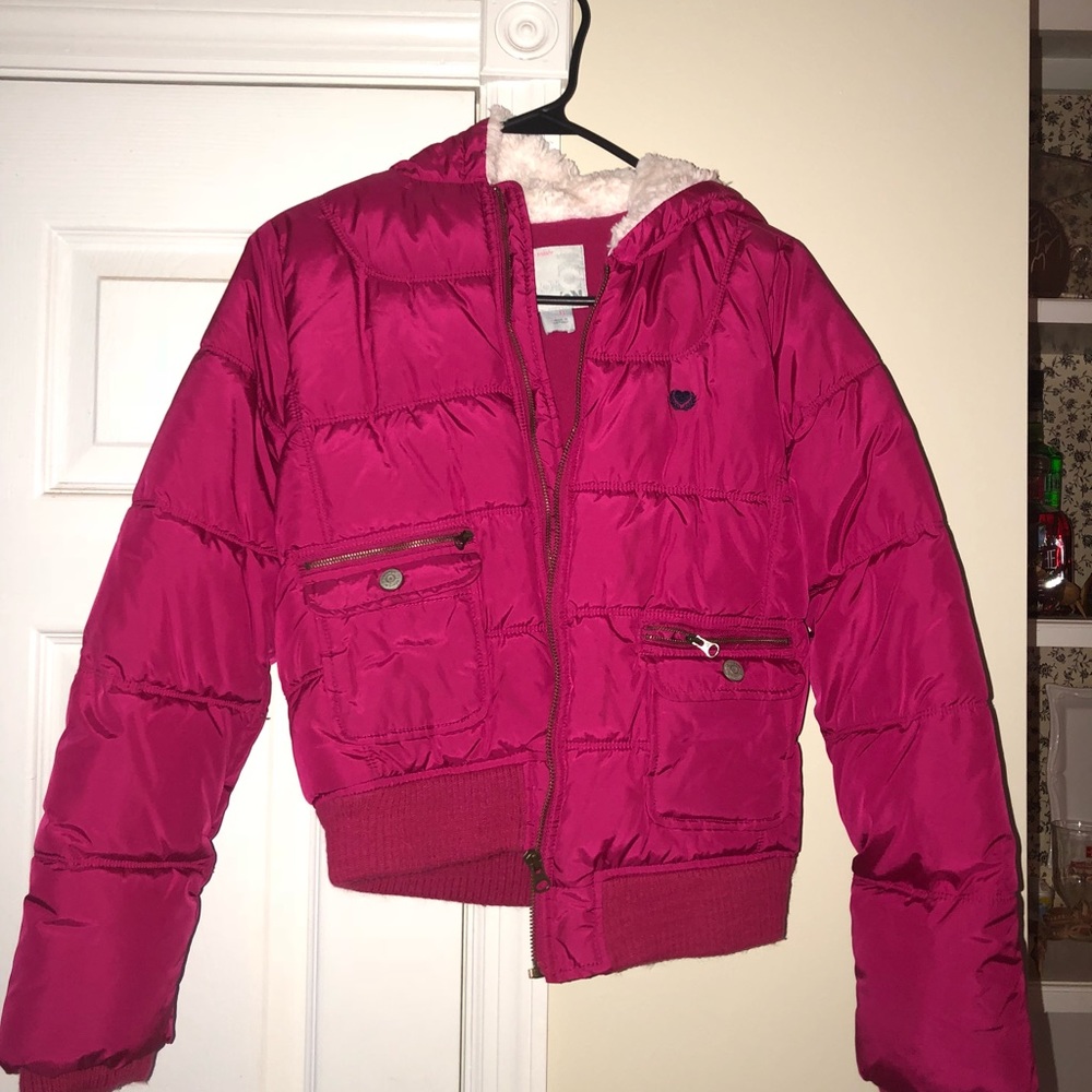 Girls old navy puffy jacket